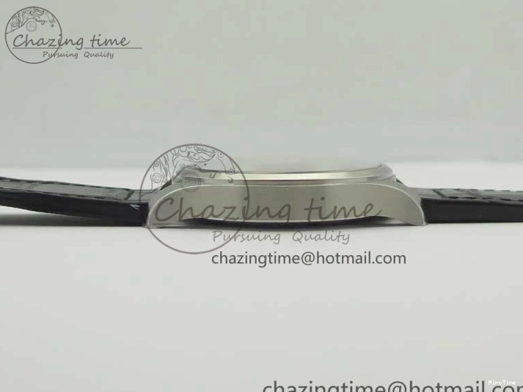 MIROTIME 0718 Supportive Mark XVII IW326501 MKS 1:1 Best Edition Black Dial On Black Leather Strap MIYOTA 9015 V 7208